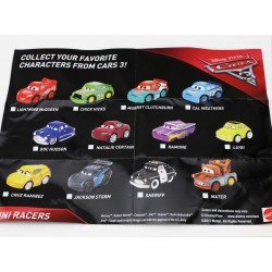 Chick Hicks Cars 3 Die-Cast Mini Racers Series 1 Mattel