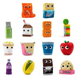 Hard Fruit O's 1/24 Yummy World Gourmet Snacks Vinyl Mini Series 3-Inch Figurine Kidrobot