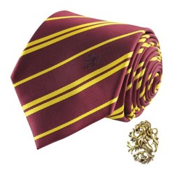 Cravate Deluxe Gryffondor & Pin's Cinereplicas