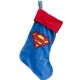 Chaussette de Noël 47cm Superman Logo Noir Groovy UK