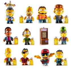 Larry 2/24 The Simpsons Moe's Tavern Vinyl Mini Series Mini Figurine Kidrobot