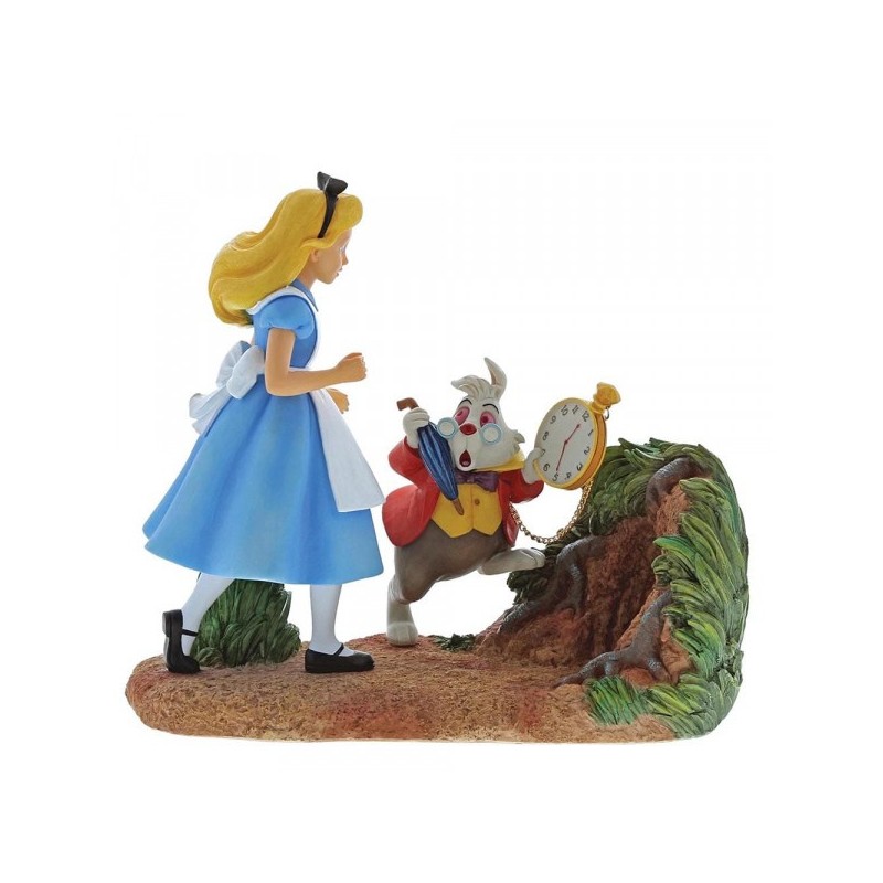 Mr Rabbit, Wait (Alice in Wonderland) Disney Showcase Enesco