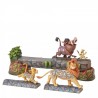 Carefree Camaraderie (Simba, Timon and Pumbaa) Disney Traditions Enesco