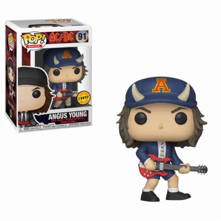 Angus Young Chase - AC/DC POP! Rocks Figurine Funko