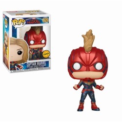 Captain Marvel Chase - Captain Marvel POP! Marvel Bobble-head Funko