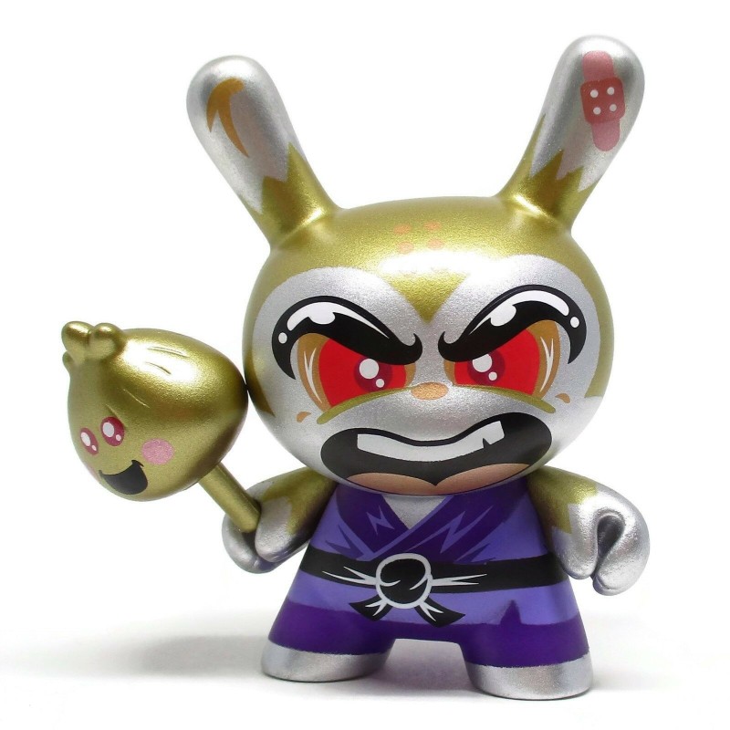 Shao Ru the Kung Fu (Gold) ??/?? Designer Con Mini Series Dunny 3-Inch Figurine Kidrobot