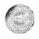 Le Petit Prince Monnaie 10€ Argent "fait de la luge" Monnaie de Paris