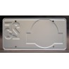 25th Anniversary Silver Edition JP 25 License Plate Jurassic Park (1993)