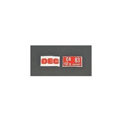 DeLorean Dealer License Plate Poster