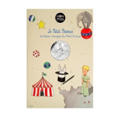Le Petit Prince Monnaie 10€ Argent "Funambule au cirque" Monnaie de Paris