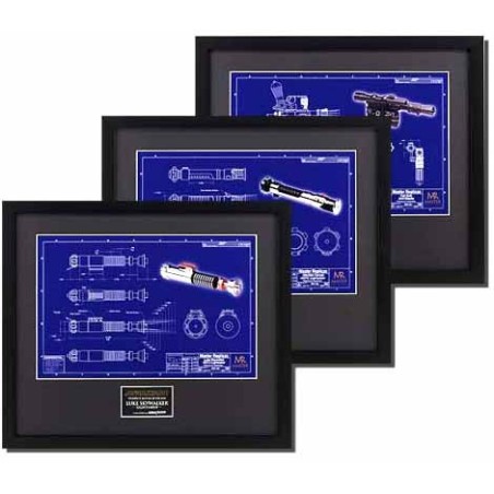 Blue Print Obi Wan Kenobi EpII Master Replicas