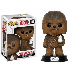 Chewbacca (with Porg) POP! Star Wars Bobble-head Funko