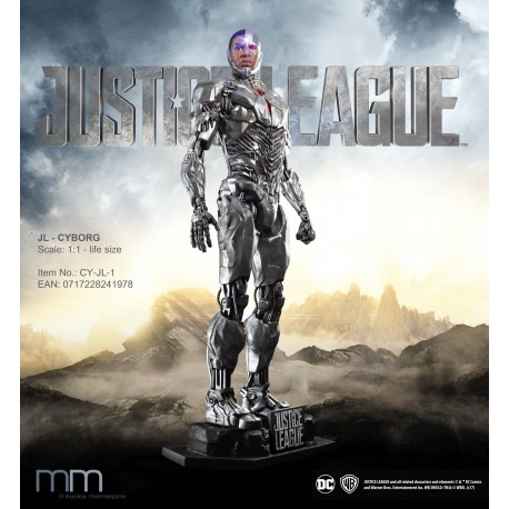 Cyborg - Justice League Life Size Statue Oxmox