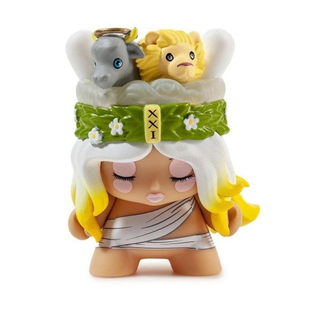 The World 1/20 Arcane Divination: The Lost Cards Dunny Series Camilla d'Errico 3-Inch Figurine Kidrobot