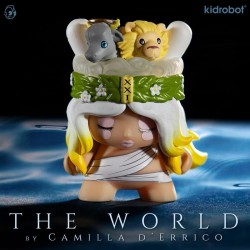 The World 1/20 Arcane Divination: The Lost Cards Dunny Series Camilla d'Errico 3-Inch Figurine Kidrobot