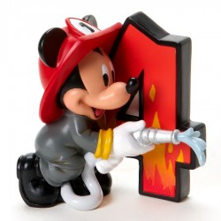 Birthday Numbers Mickey "4" Disney Showcase Enesco