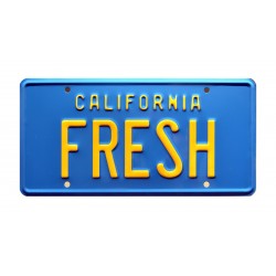 Chevrolet Styleline Deluxe Taxi FRESH License Plate The Fresh Prince of Bel-Air
