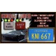 Trans Am 1982 'KITT' KNI 667 License Plate Knight Rider
