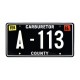 Tow Mater's Tow Truck A-113 License Plate Cars