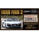 Tony Stark's Audi R8 Spyder STARK 11 License Plate Iron Man