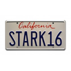 Tony Stark's Audi R8 e-tron STARK16 License Plate Iron Man
