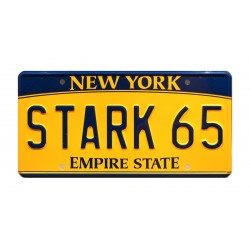 Tony Stark's Audi e-tron STARK 65 License Plate The Avengers