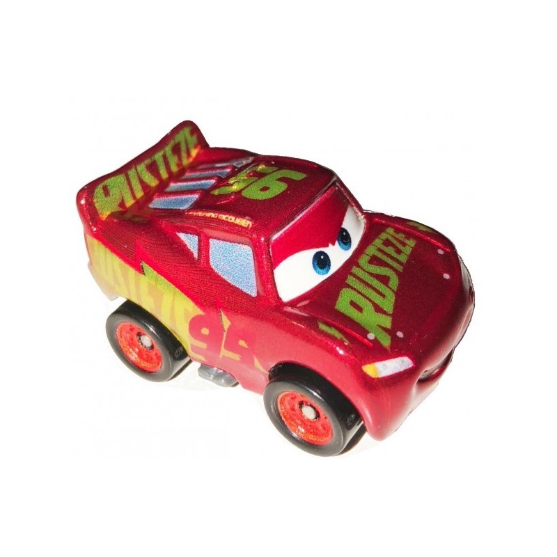 Metallic Rust-eze Racing Center Lightning McQueen Cars Die-Cast Mini Racers Mattel