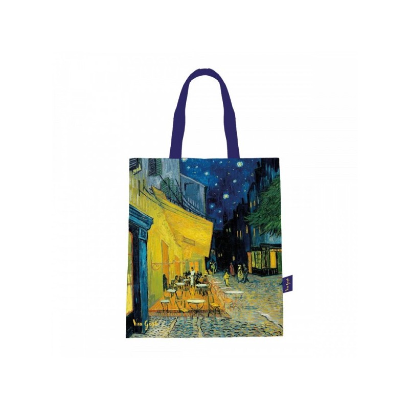 Tote Bag Coton Café le soir VAN GOGH Enesco