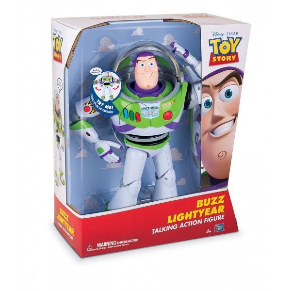 Thinkway Disney Pixar Toy Story Buzz Lightyear Talking Action | My XXX ...