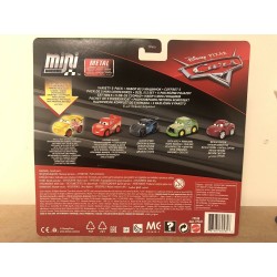 5-Pack Variety Cars Die-Cast Mini Racers Metallic Rust-eze Cruz Ramirez Exclusive Mattel