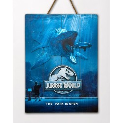 WOODARTS 3D Jurassic World Mosasaurus Doctor Collector