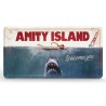 Jaws Amity Island Metal Sign Doctor Collector