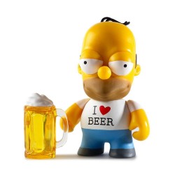 Drunk Homer 3/24 The Simpsons Moe's Tavern Vinyl Mini Series Mini Figurine Kidrobot
