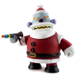 Robot Santa Claus 6" "Naughty" Art Figurine Kidrobot