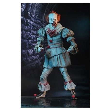 Ultimate Pennywise I Heart Derry - It (2017) Figurine Neca