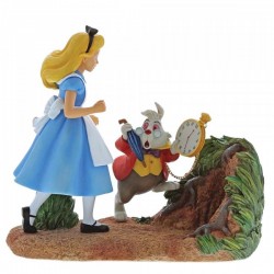 Mr Rabbit, Wait (Alice in Wonderland) Disney Showcase Enesco
