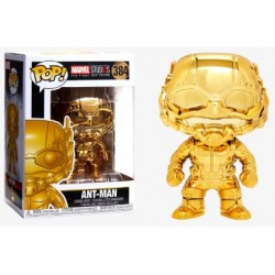 Ant-Man (Gold Chrome) 10th MCU Anniv. POP! Marvel Figurine Funko