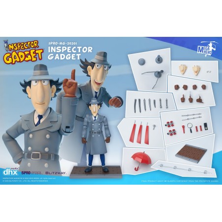 Inspector Gadget MEGAHERO Series Figurine 1/12 Blitzway