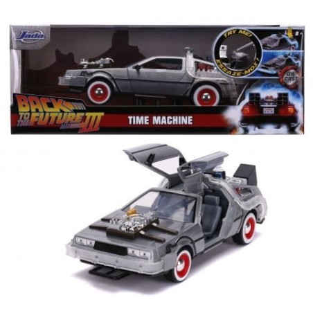 DeLorean Time Machine "Retour vers le futur III" 1/24 Jada