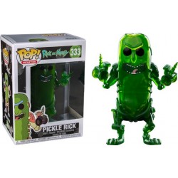 Pickle Rick (Translucent) Exclusive - Rick and Morty POP! Animation Figurine Funko