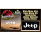 Jeep Rubicon Commercial JEEP Dino Head License Plate Jurassic Park