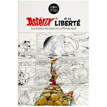 ASTERIX et la Liberté "La Grande Traversée" Monnaie 10€ Argent Monnaie de Paris