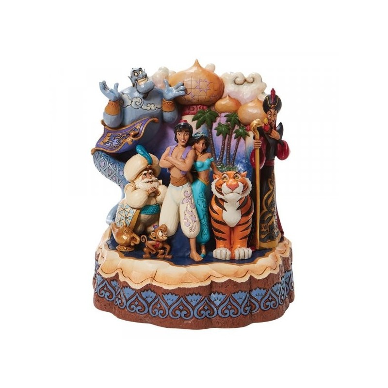 A WONDROUS PLACE (Aladdin) Carved by Heart Disney Traditions Enesco