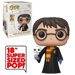 HARRY POTTER WITH HEDWIG POP! 18" Harry Potter 01 Figurine Funko