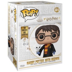 HARRY POTTER WITH HEDWIG POP! 18" Harry Potter 01 Figurine Funko