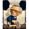 STAN LEE Minico PVC Statue (Blue Shirt Version) Iron Studios