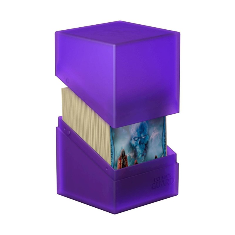 BOULDER DECK CASE 100+ Taille Standard Amethyst Ultimate Guard