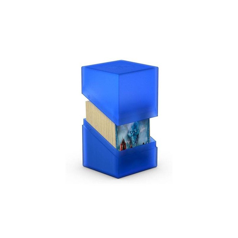 BOULDER DECK CASE 100+ Taille Standard Sapphire Ultimate Guard