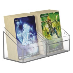 BOULDER DECK CASE 80+ Taille Standard Transparent Ultimate Guard