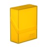 BOULDER DECK CASE 40+ Taille Standard Amber Ultimate Guard
